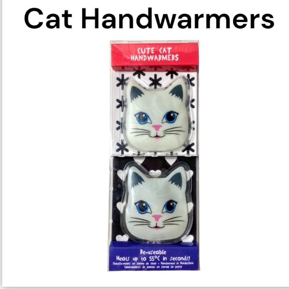 New Cute Cat Handwarmers Set of 2